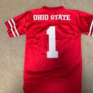 Kids buckeye football jersey
